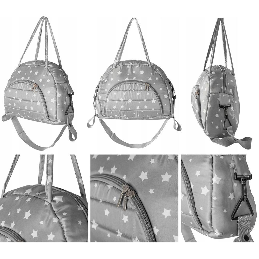 TORBA DO WÓZKA Z PASKIEM ORGANIZER GREY STAR