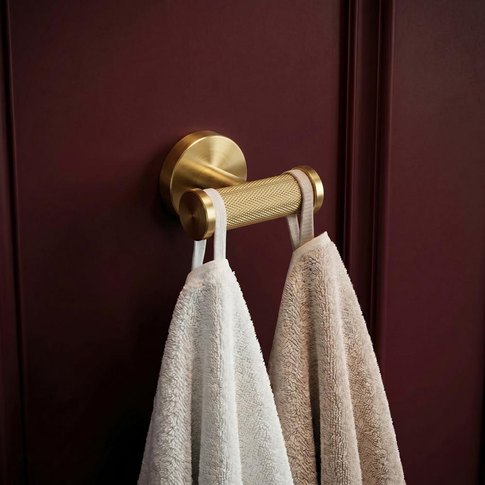 Cuier dublu 6612 Modern Gold Brush