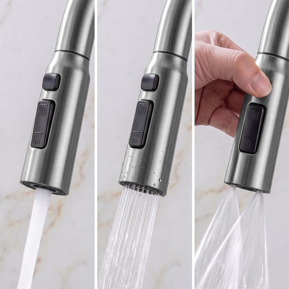 Wielofunkcyjny zlewozmywak stalowy 10w1 REA Alonzo Nikiel Szczotkowany