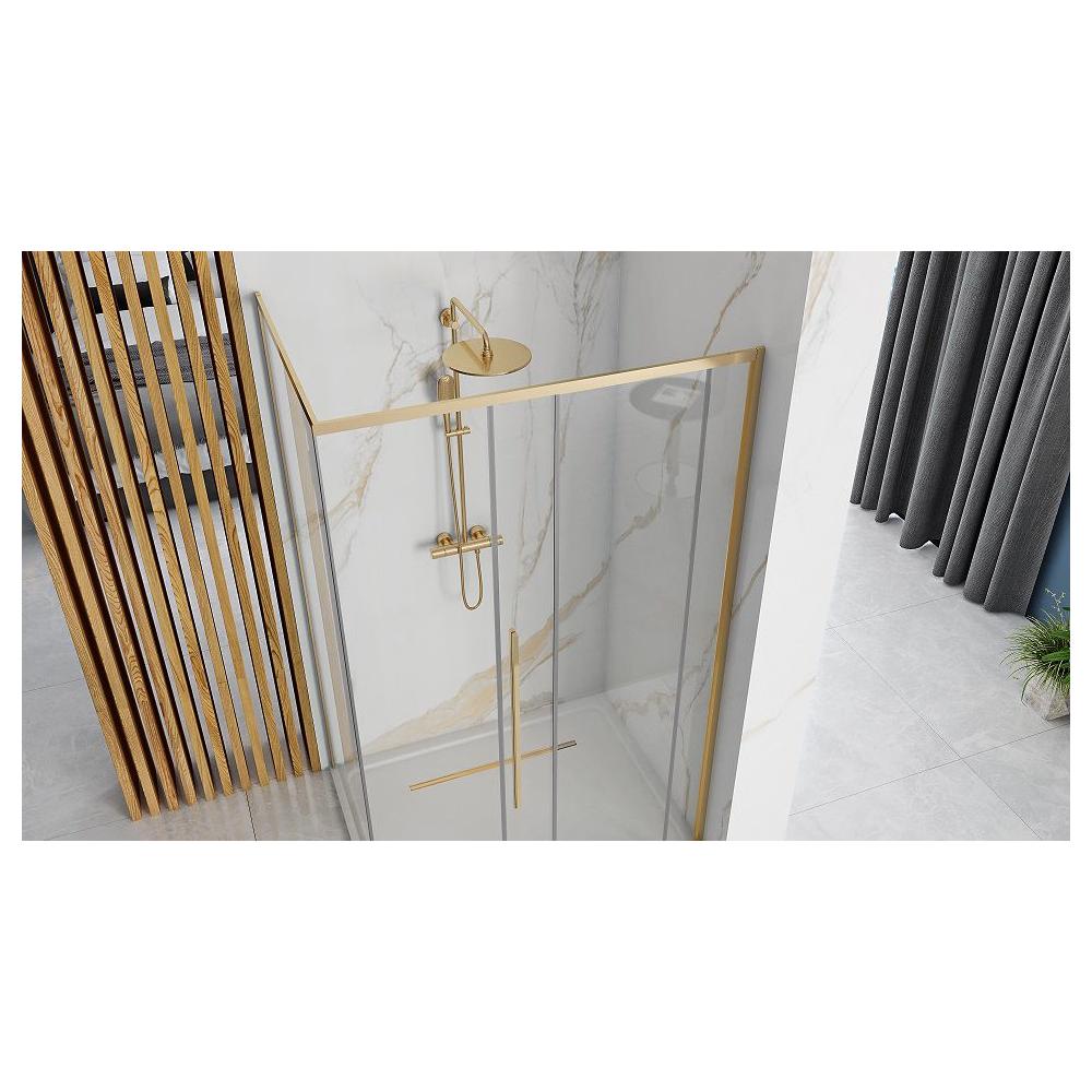 Tuš kabina Rea Solar Gold 90x90