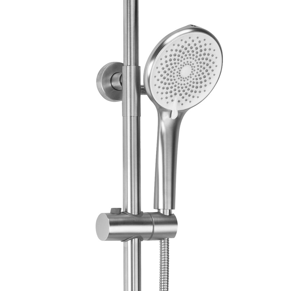 Zestaw natryskowy Rea Foss Clif Nikiel Szczotkowany