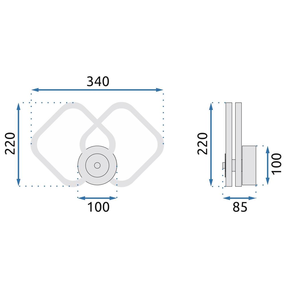 Deckenlampe LED   APP1045-W