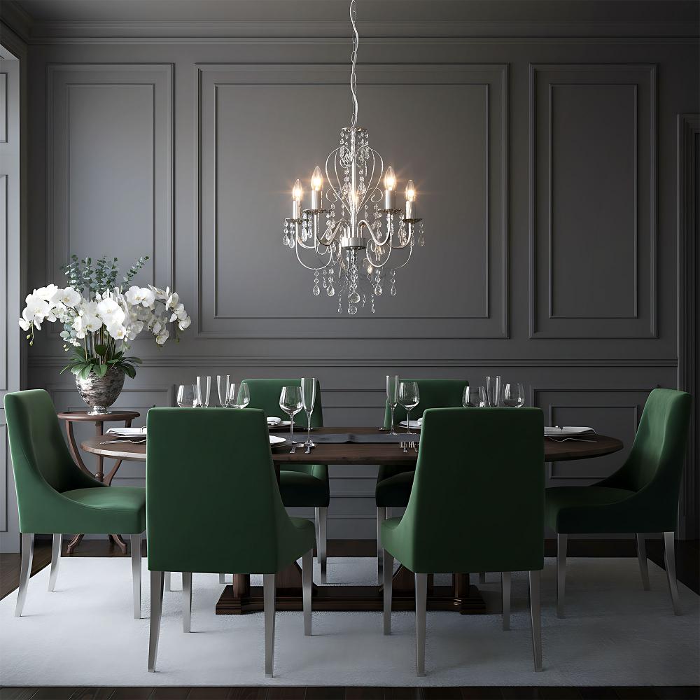 Deckenleuchte EBT008-5CP CHROME