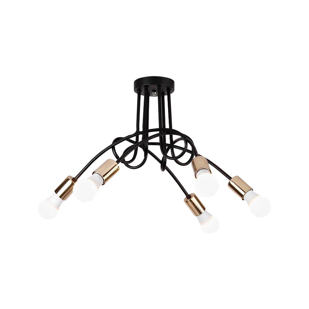 Lampe Paradise 5 Black Gold APP518-5C