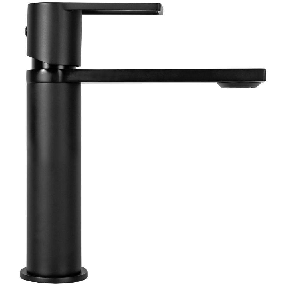 Bathroom faucet Rea Flip Black low