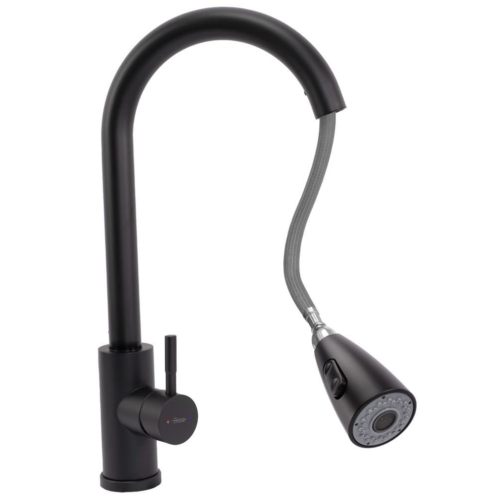 Kitchen faucet REA CROSS BLACK