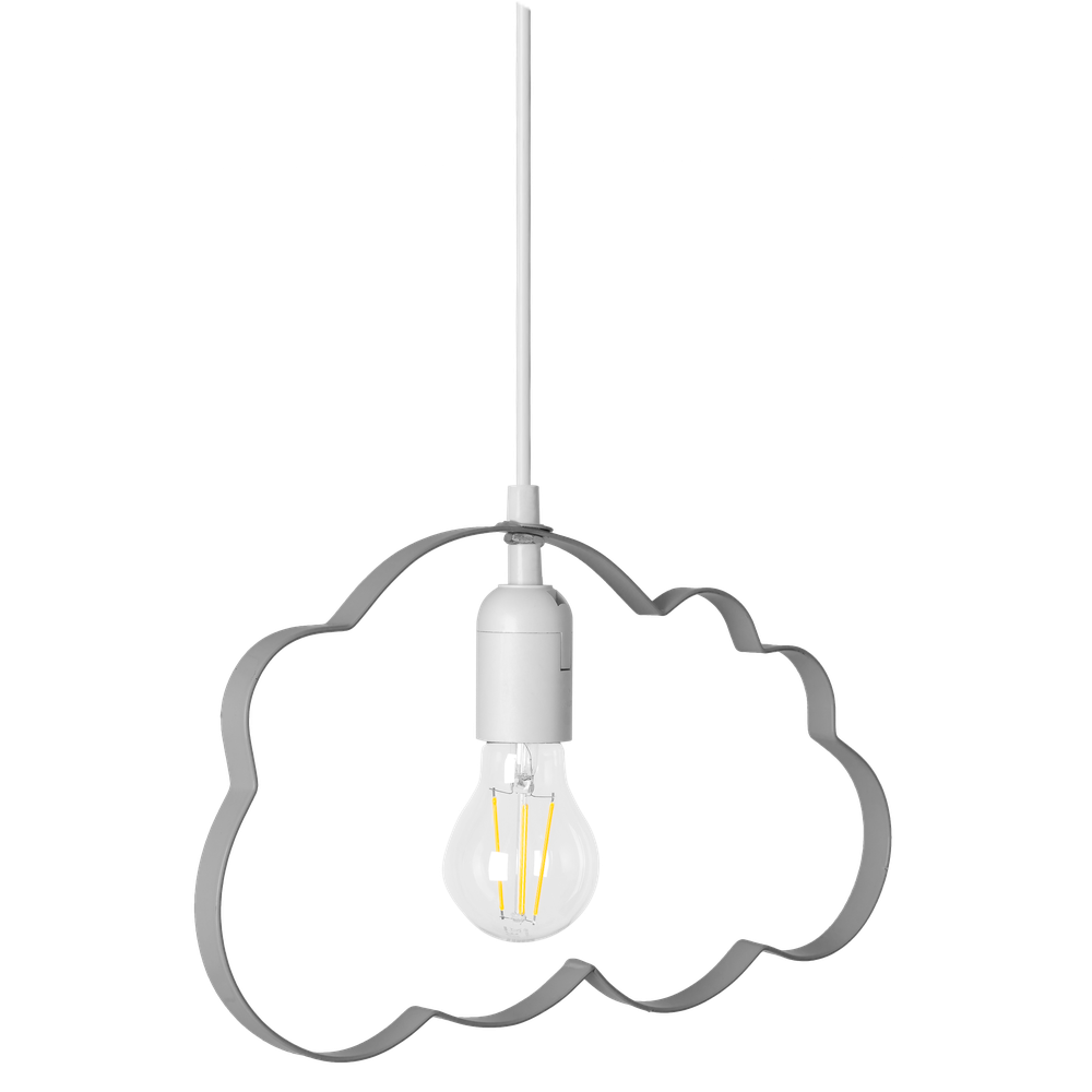 Hängelampe Cloud grey