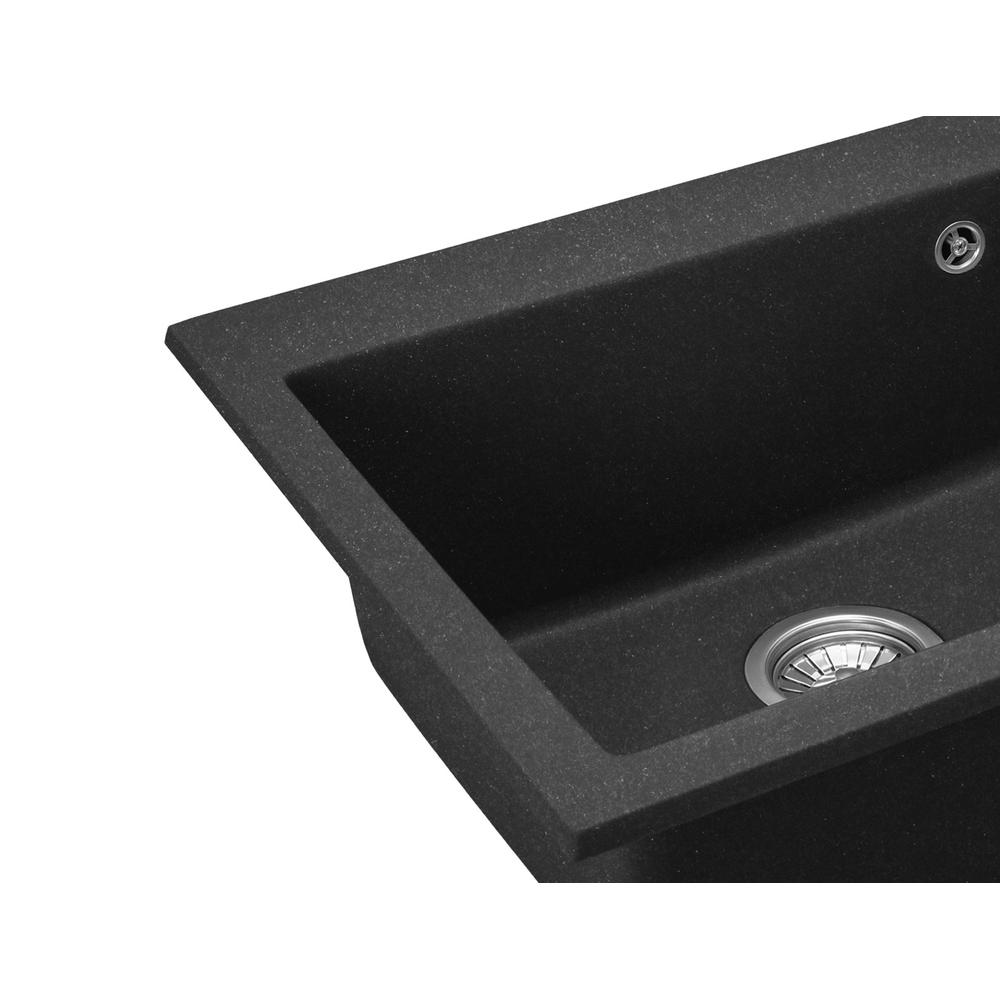 Évier granit  West XL black dots