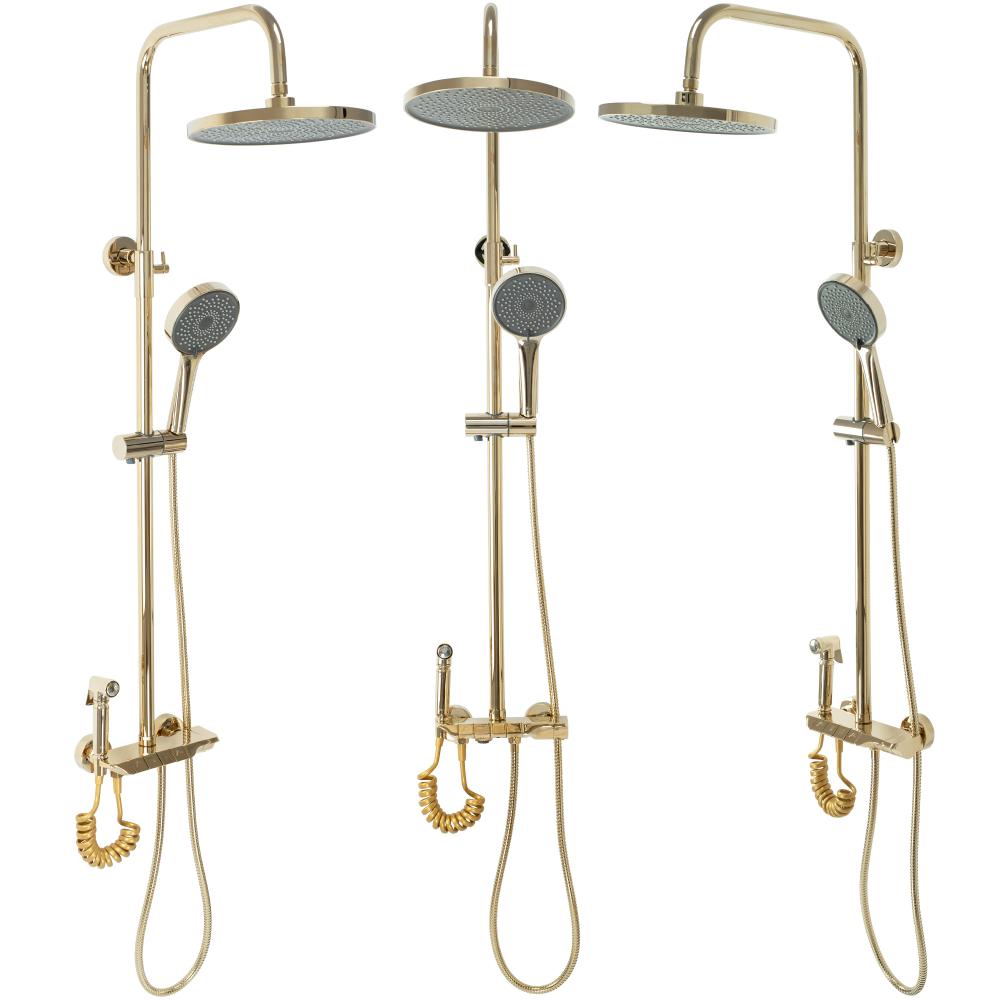 Sustav tuš garniture REA MAX Gold