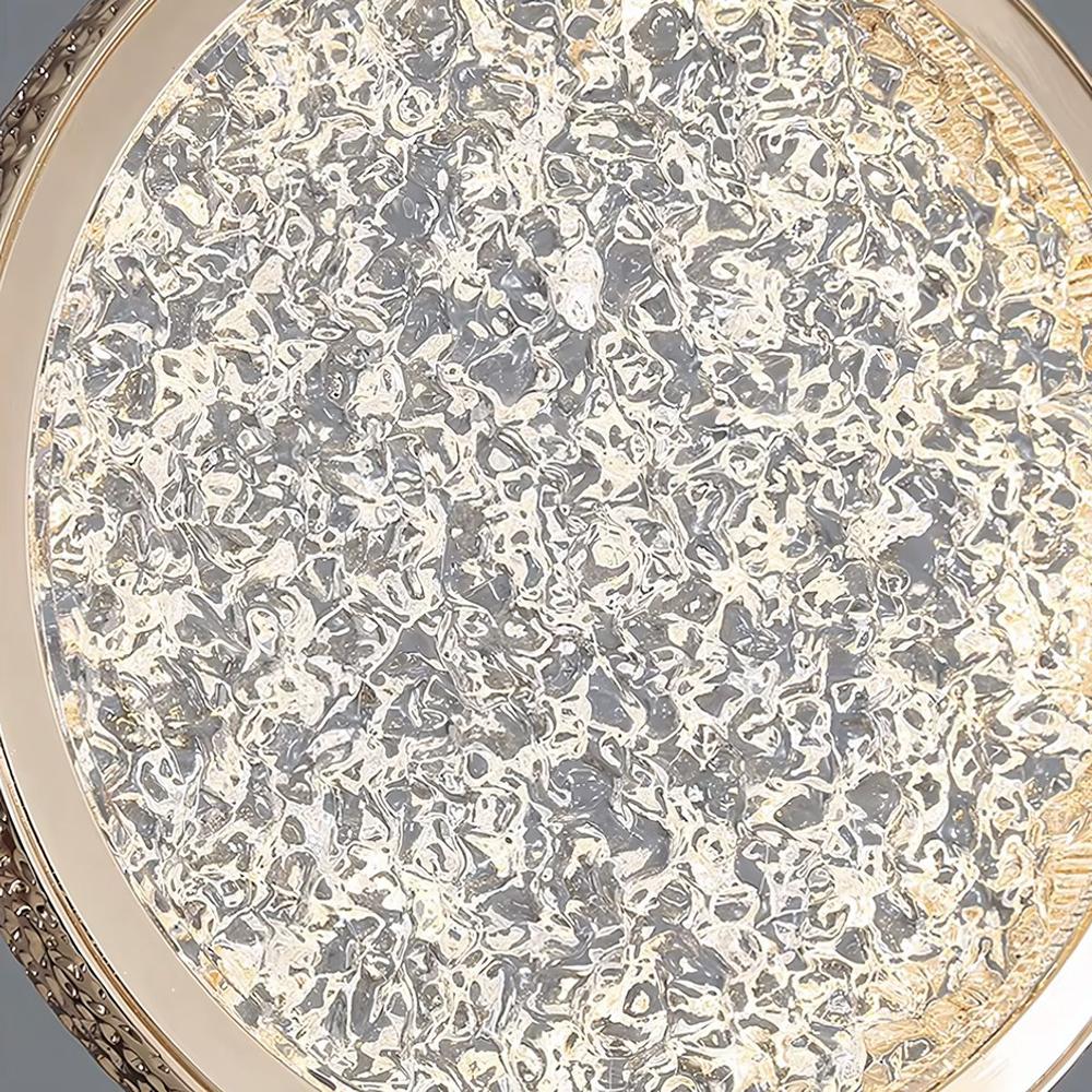 Kristall-Hängelampe LED LHJ100-1CP Złota