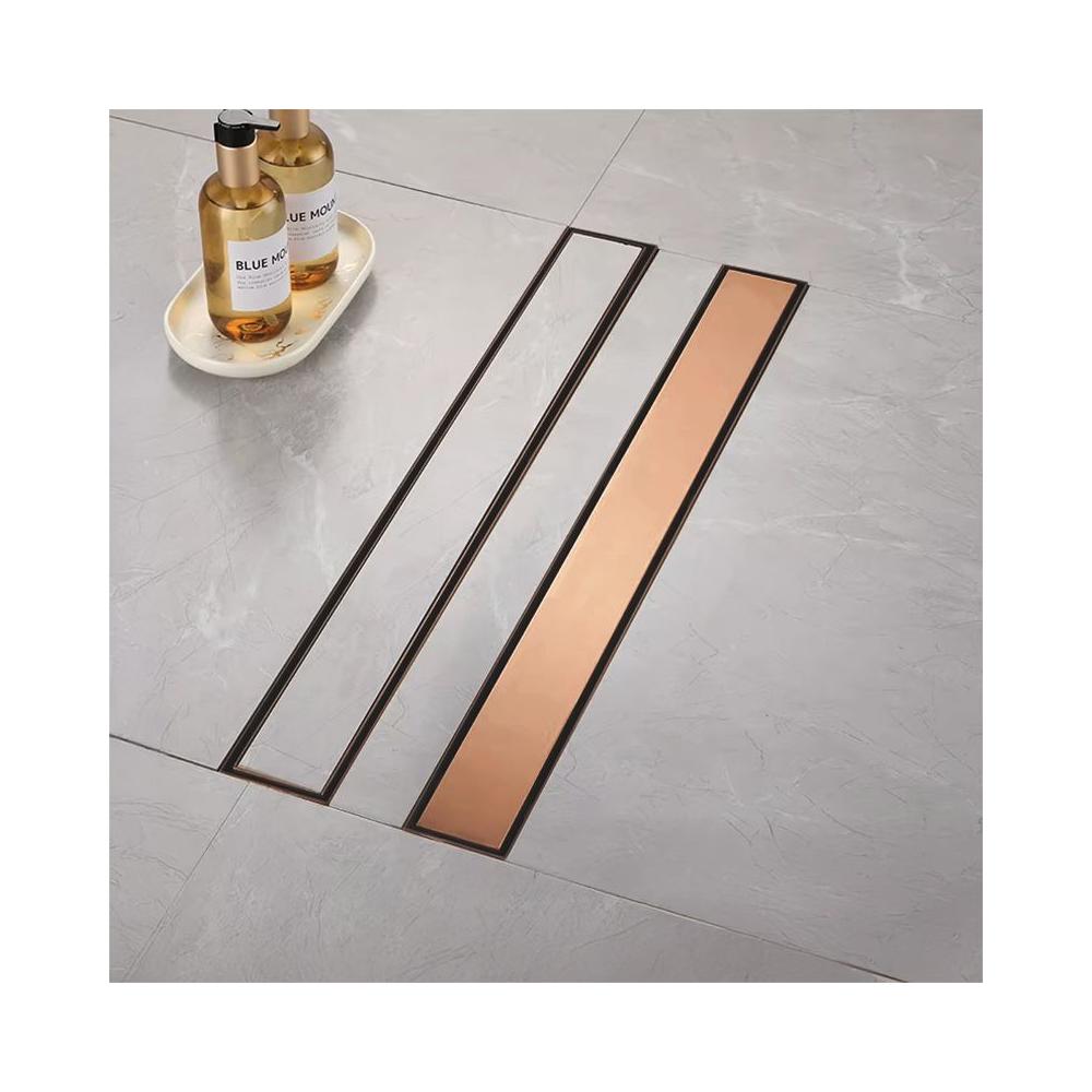 Лінійний злив Rea Neox brush copper 100