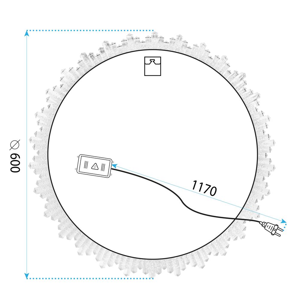 Mirror LED 60cm BL807