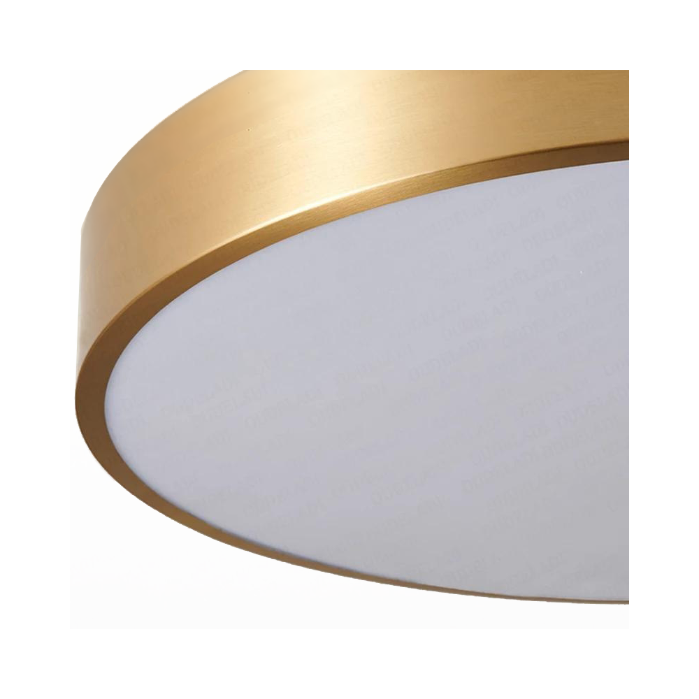 Lampa Plafon Classic APP873-C  40 cm Złota