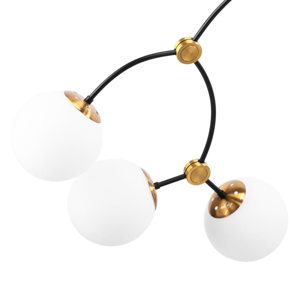 Deckenleuchte BLACK MAT APP1673-8CP