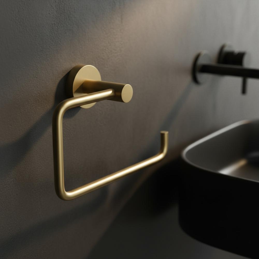 Wieszak łazienkowy 5610 Leo Złoty Szczotkowany