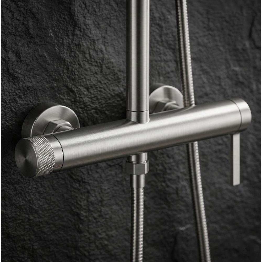 Душевая стойка Rea Rivo Brush Nickel