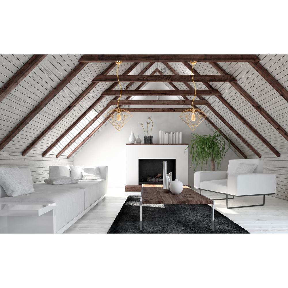 Hängelampe Diamond  LOFT LIGHT GOLD APP562-1CP