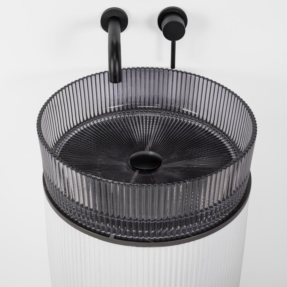 Отдельно стоящий пьедестал с умывальником Rea Ingrid Grey