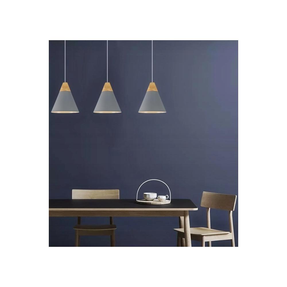 Hängelampe Scandi A Grey