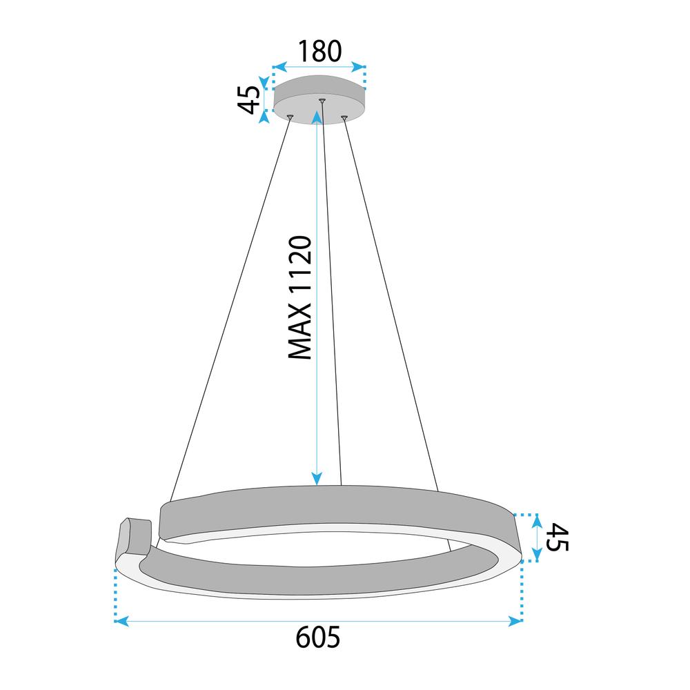 Lampe LED LHJ053-CP1 C BRUSH GOLD