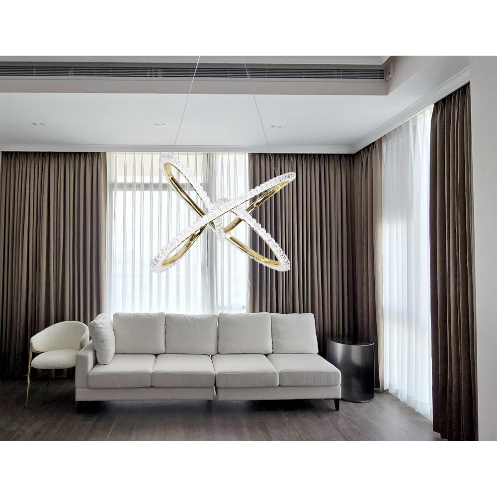 Lampe LED G035-CP Gold