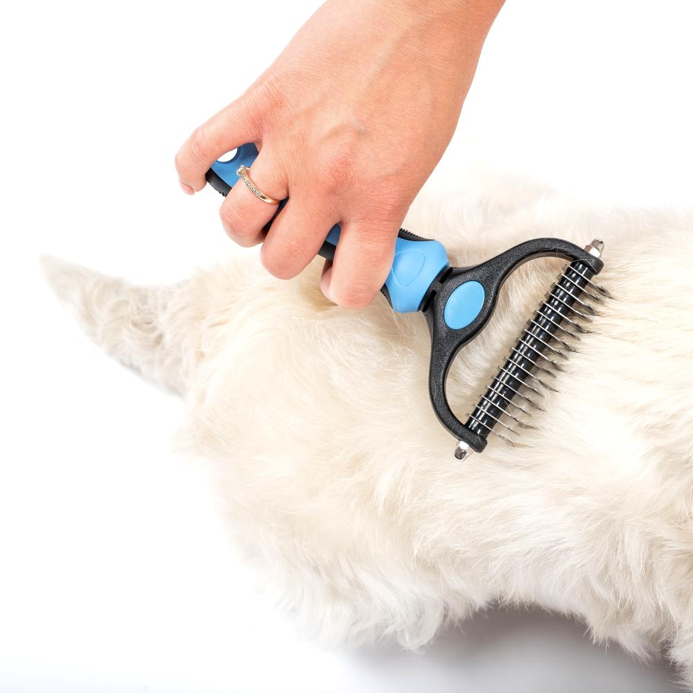 Zgrzebło - profesjonalna szczotka przeciw kołtunom PJ-040