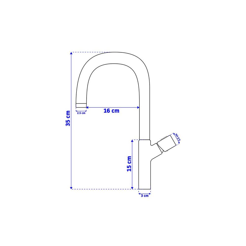 PLAUTUVĖS MAIŠYTUVAS Rea Salto Juoda
