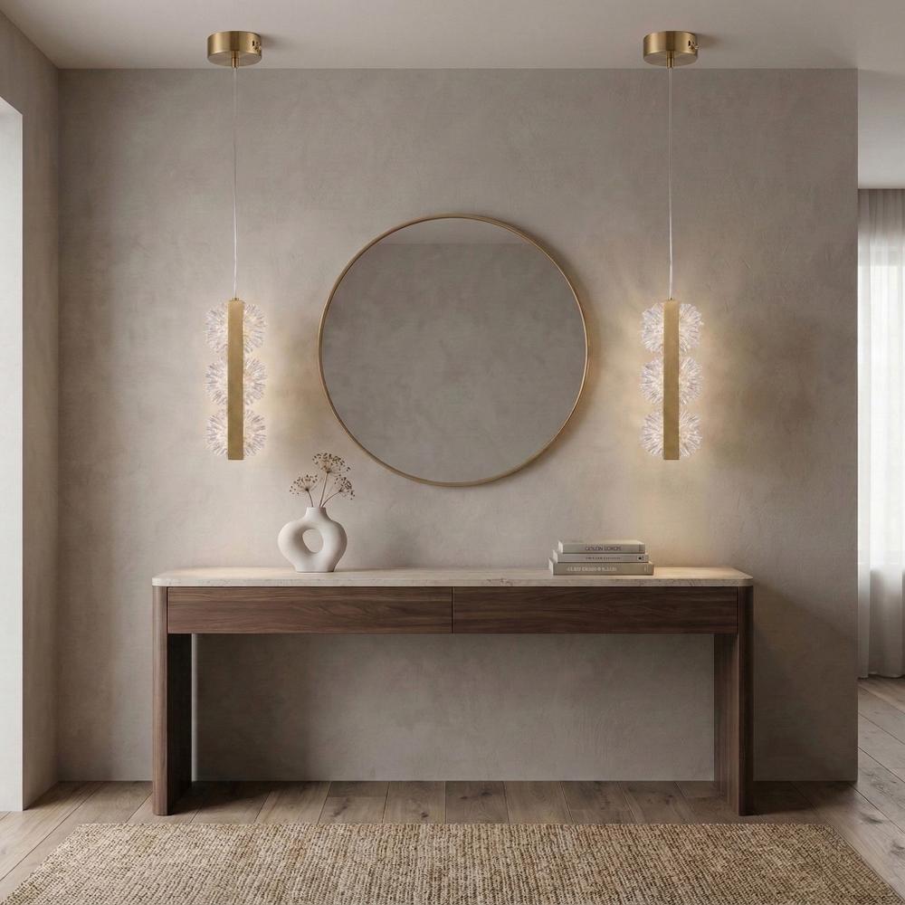 Lampa wisząca LED G150-3CP Gold Złota Szczotkowana