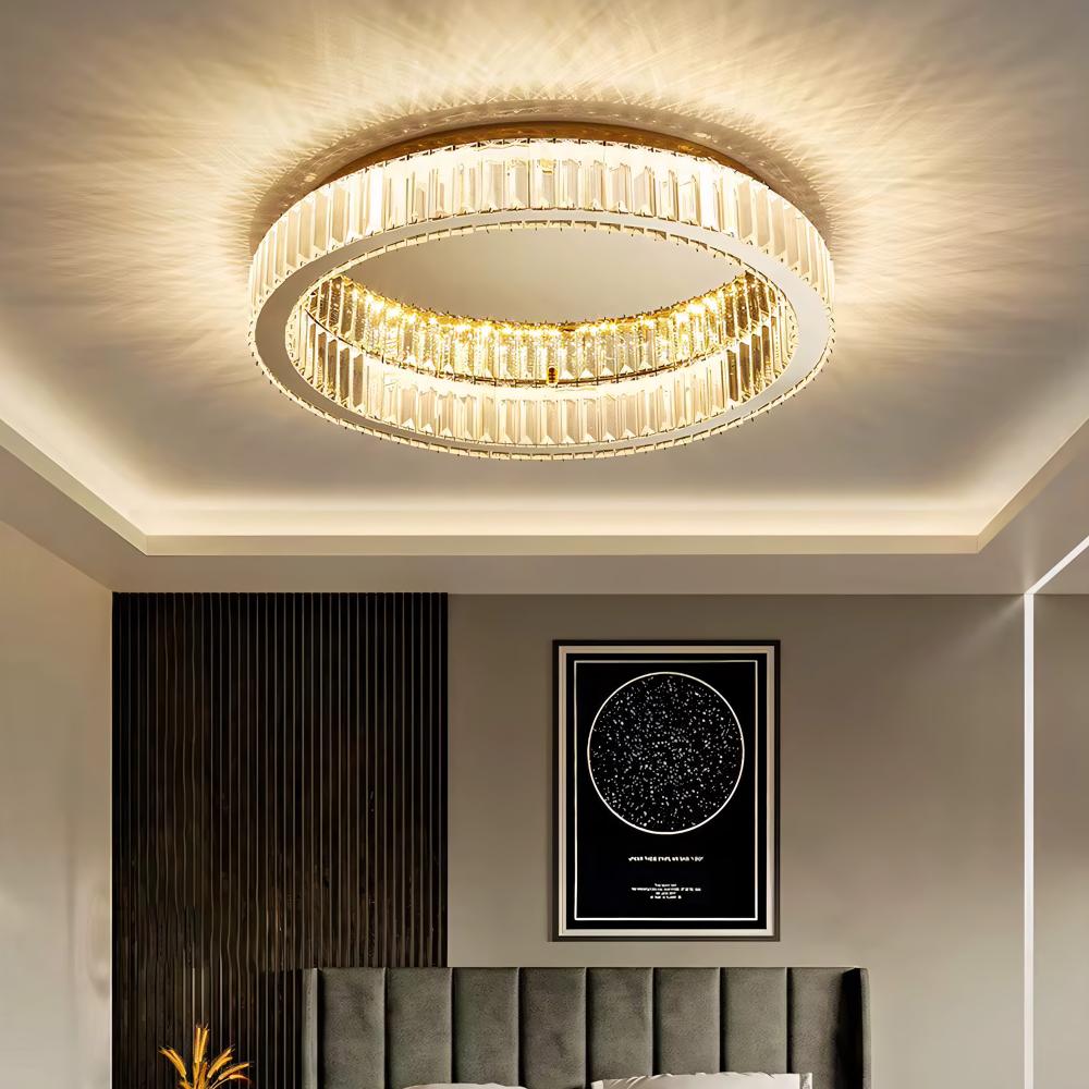 Crystal Ceiling Lamp APP1721-C 50 cm Gold