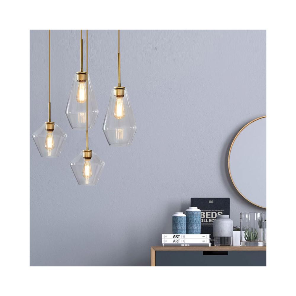 Deckenlampe Glas APP440-1CP Transparent