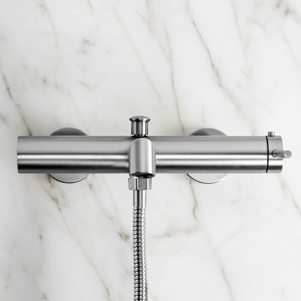 Fürdőkád csaptelep Rea Foss Nickel Brush