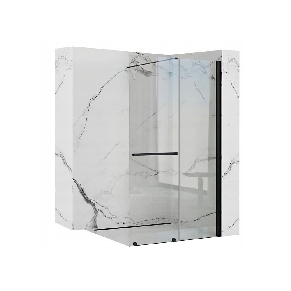 Paravan za tuširanje Rea Cortis Black 100