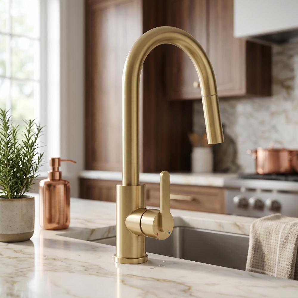 Kitchen faucet REA Ontario Brush Gold