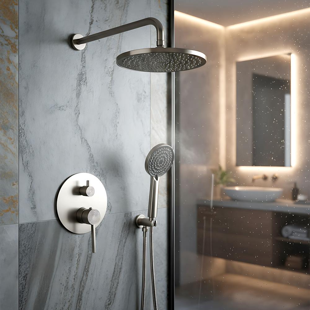 Shower system Rea Foster Brush Nickel + BOX
