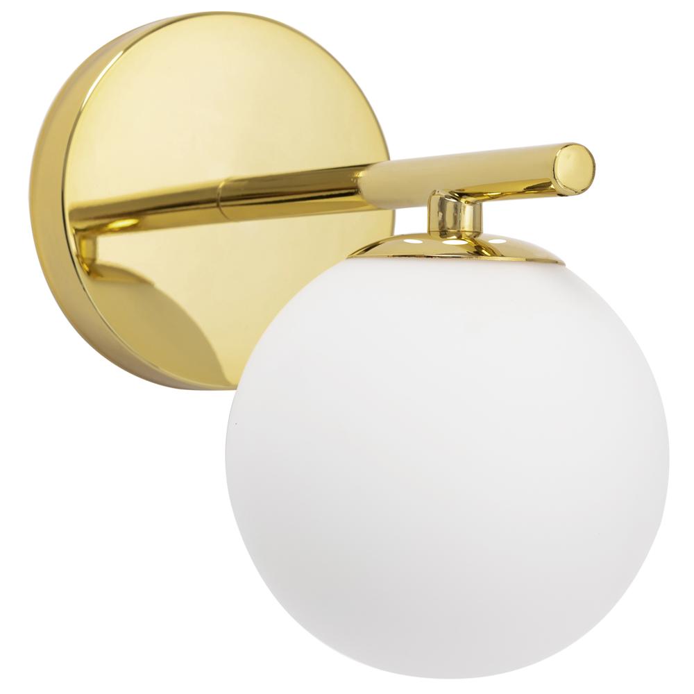 Wandlampe Kugel Gold APP684-1W