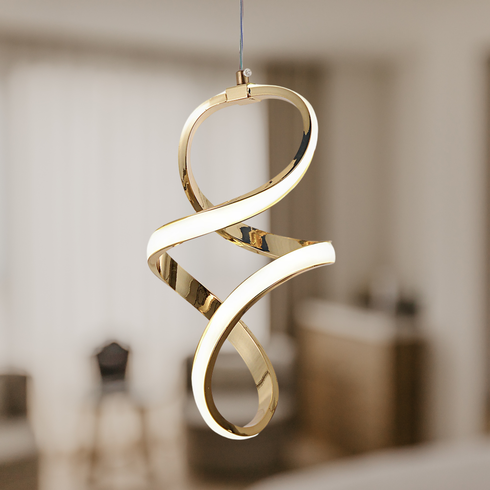 LED-Hängeleuchte G074-1CP Gold