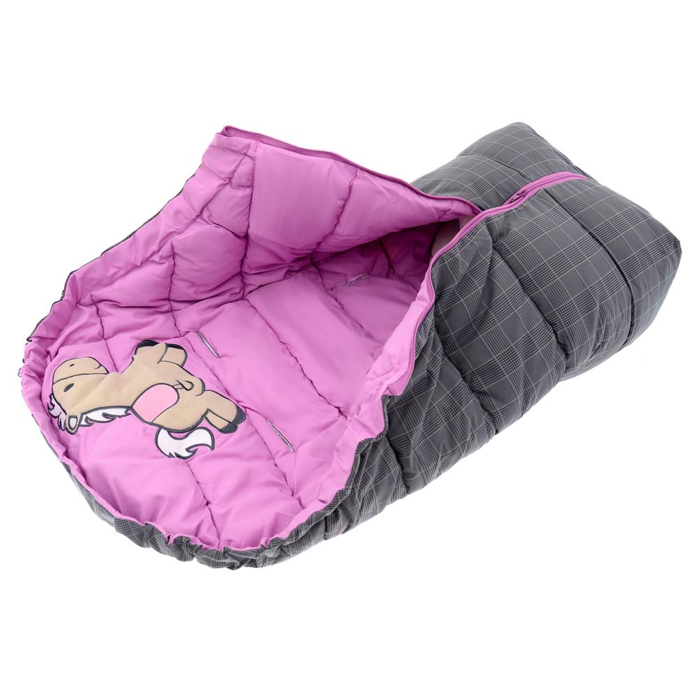 Śpiworek dziecięcy 4w1 Horse Grey-Purple