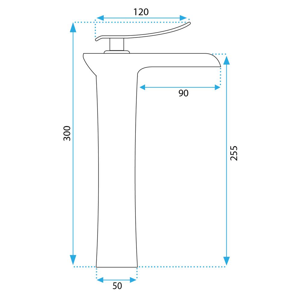 REA Laguna Antique pesuallashana, harjattu kulta, korkea