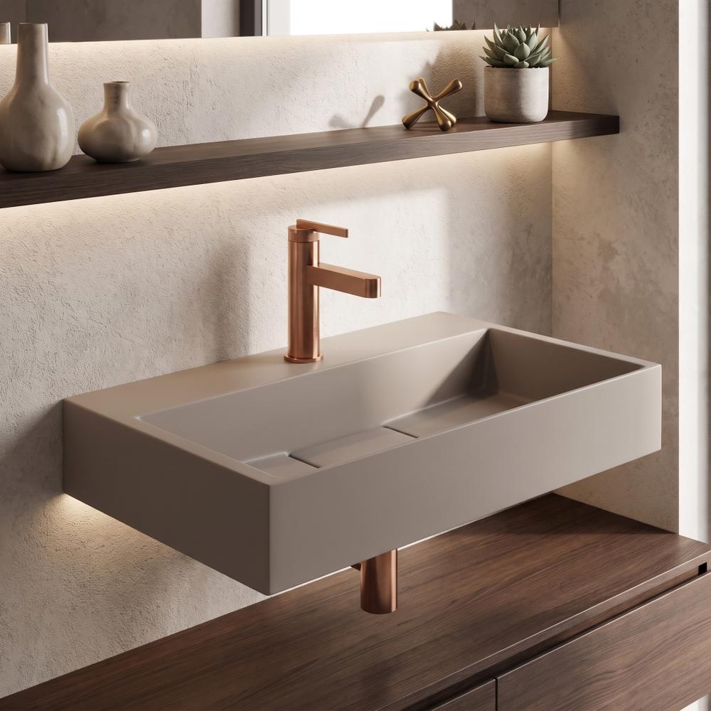 Umywalka konglomeratowa Rea GOYA TAUPE 60CM