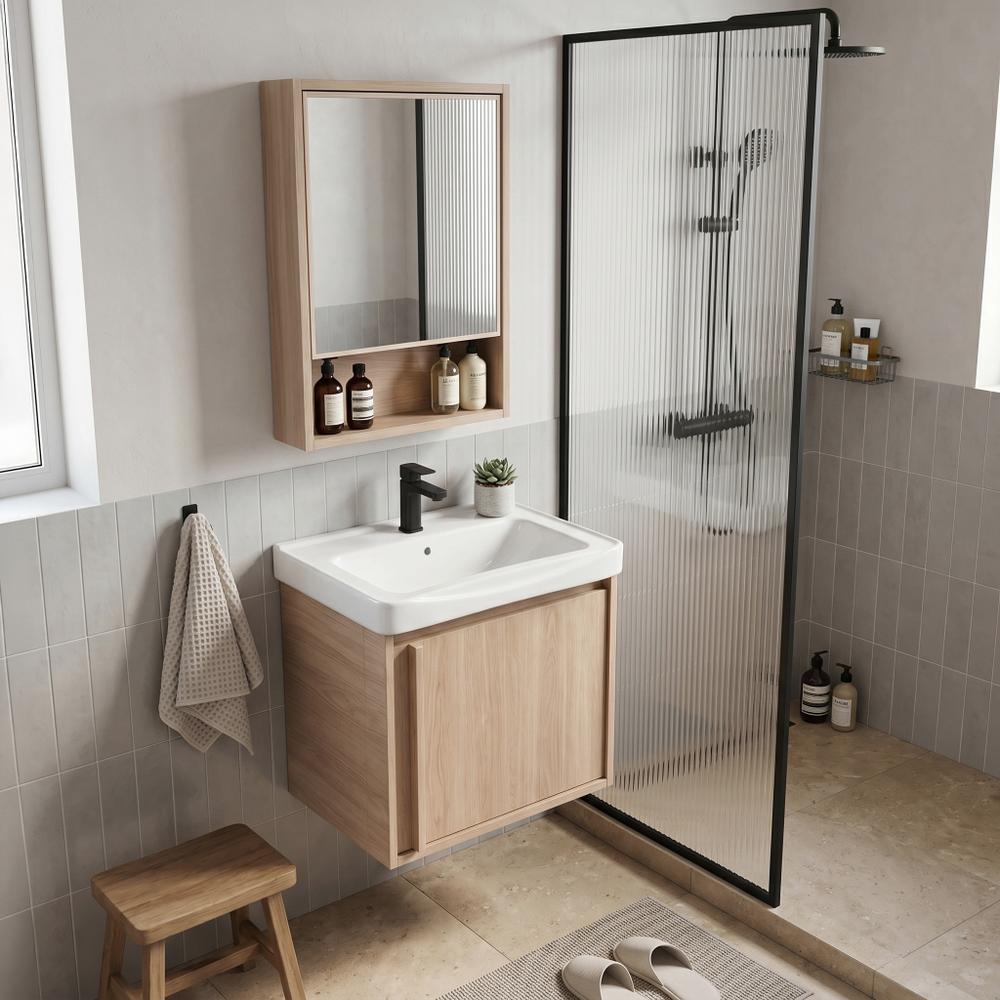 Set mobilier de baie cu lavoar Gama T25023 BXM 50CM