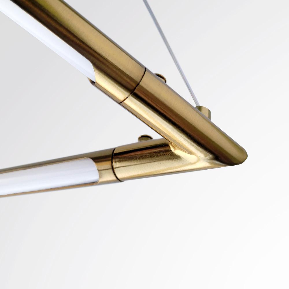 Люстра LED APP1776-CP Brush Gold