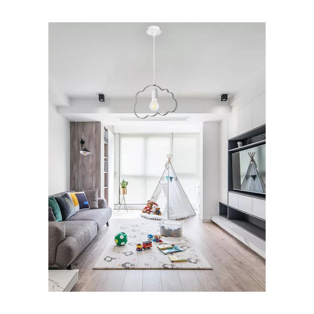 Hängelampe Cloud grey