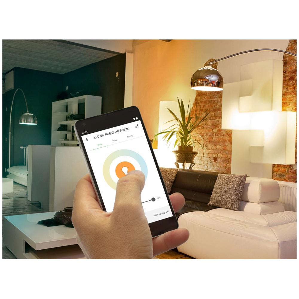 Glühbirne SMART LED 5W GU10 WIFI colours RGB 510lm 14415