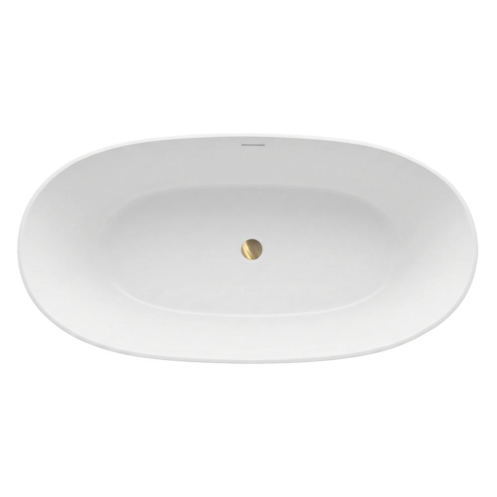 Freistehende Acrylbadewanne ROMA  170
