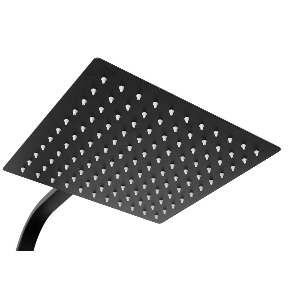 Thermostatic shower set Rea  FENIX Milan Black Mat