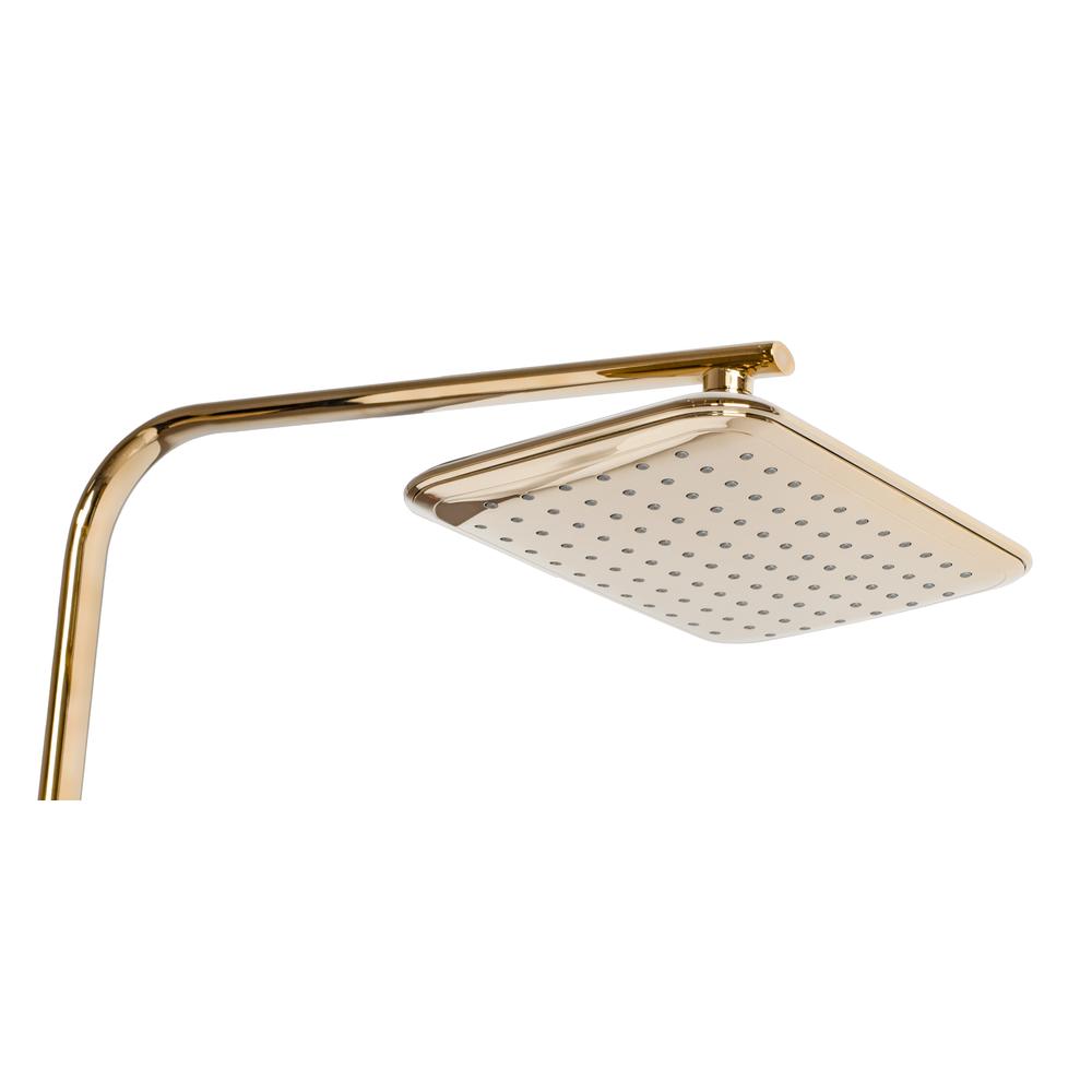 REA Tom dušas komplekts zelta krāsā ar termostatu