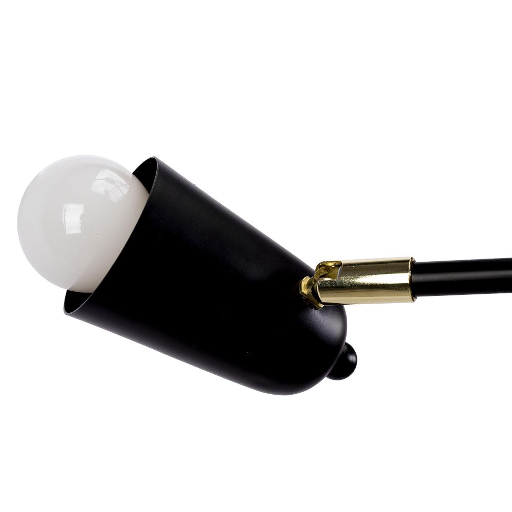 Lampe APP1708-4CP BLACK + GOLD