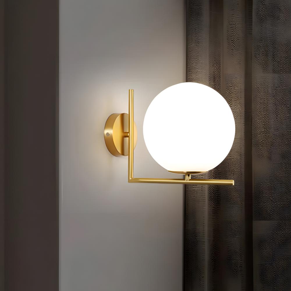 Wandlampe G102-1W Gold