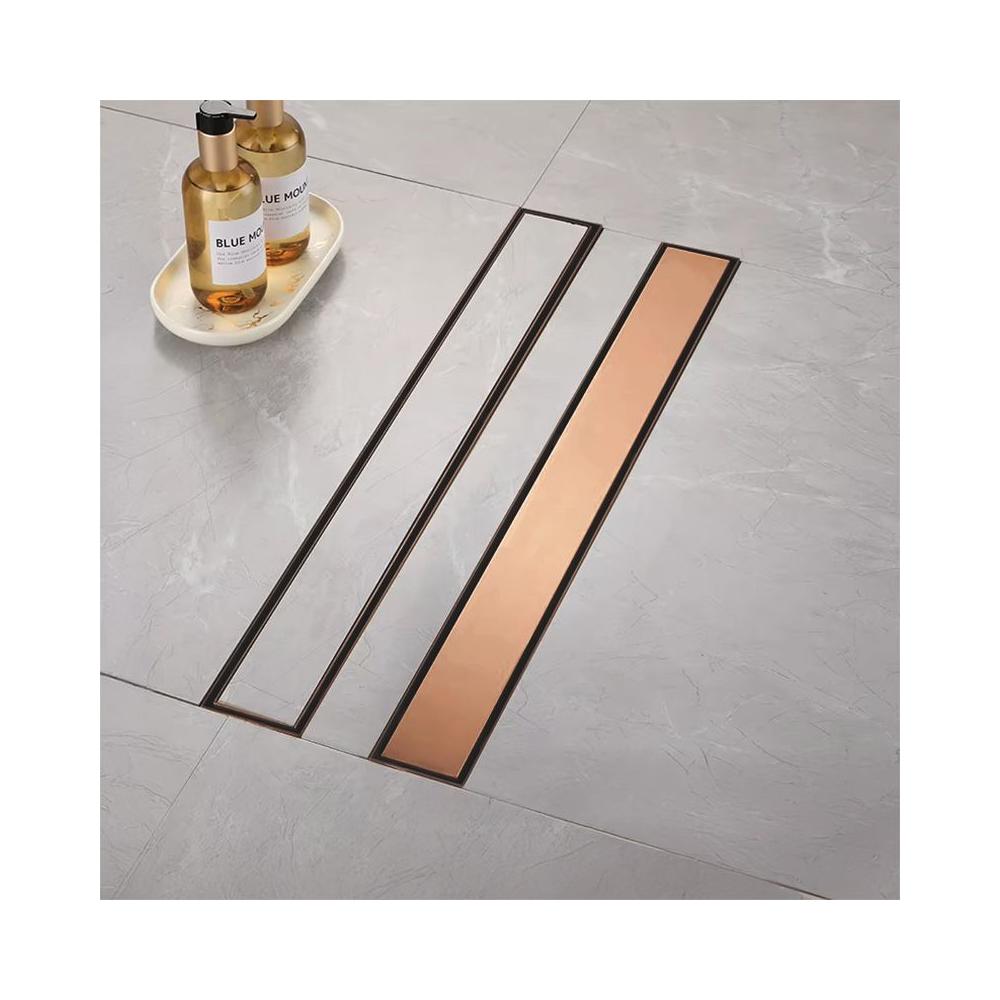 Odpływ Liniowy REA Neox brush copper 90