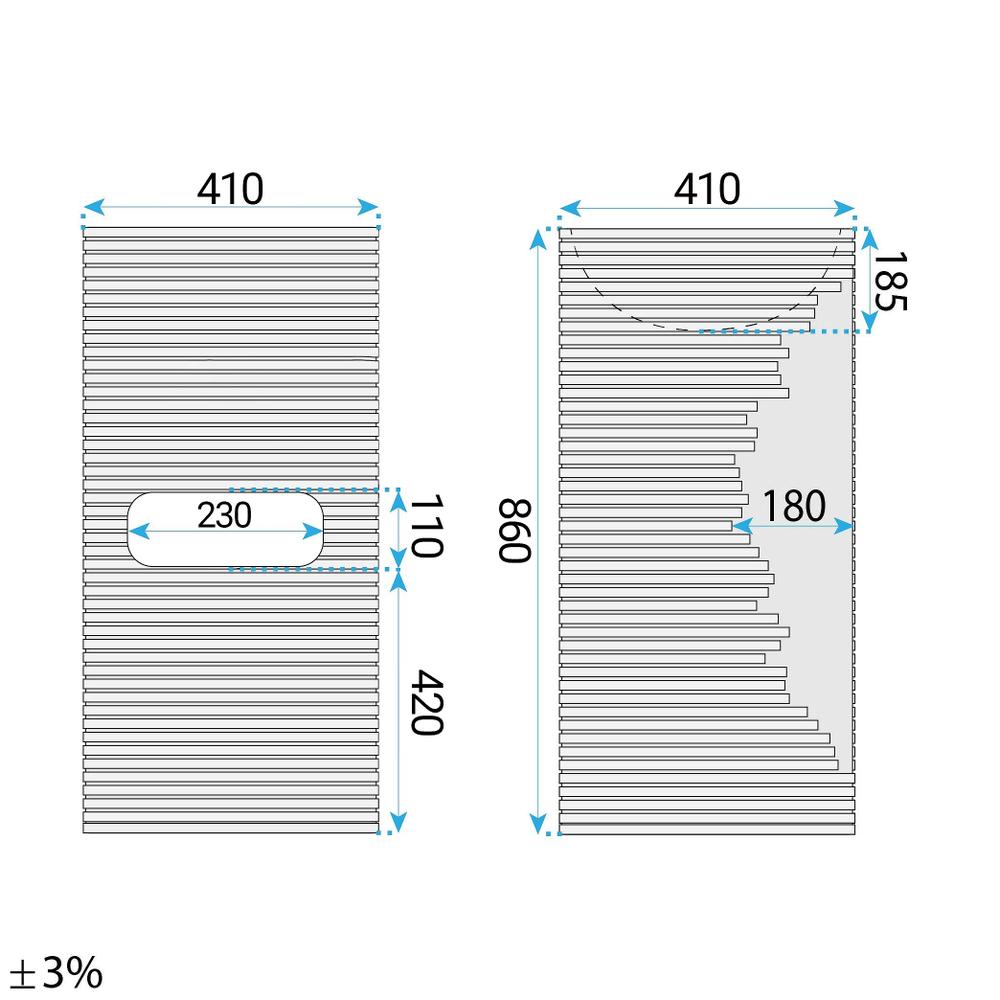 Vapaasti seisova pesuallas REA Travena Round